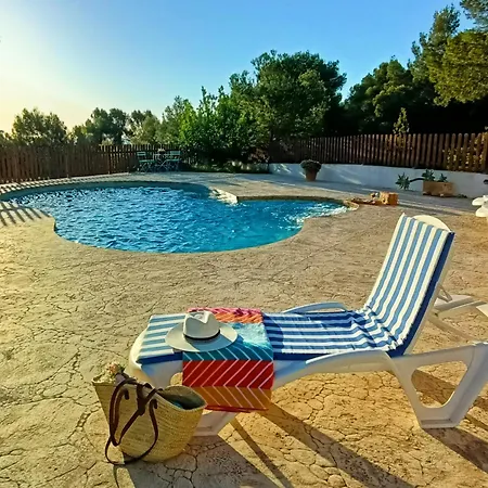 別荘 Casa Mariseta Y Tonet, Naturaleza A 2 Km Del Mar, Piscina Con Jacuzzi